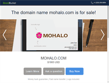 Tablet Screenshot of mohalo.com